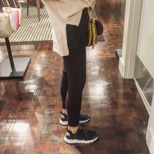 Women's Nike Huarachi Sneakers_black/white_size 7